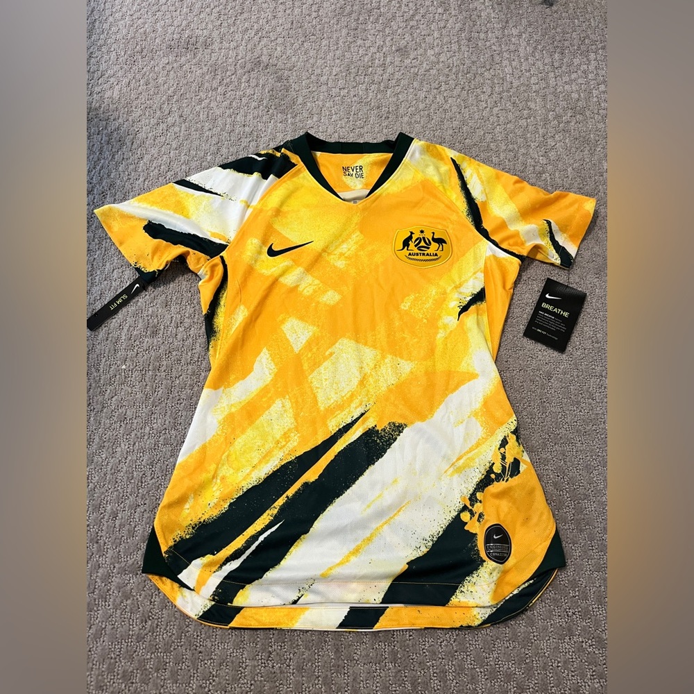 women's nike 2019 Australia Home Jersey